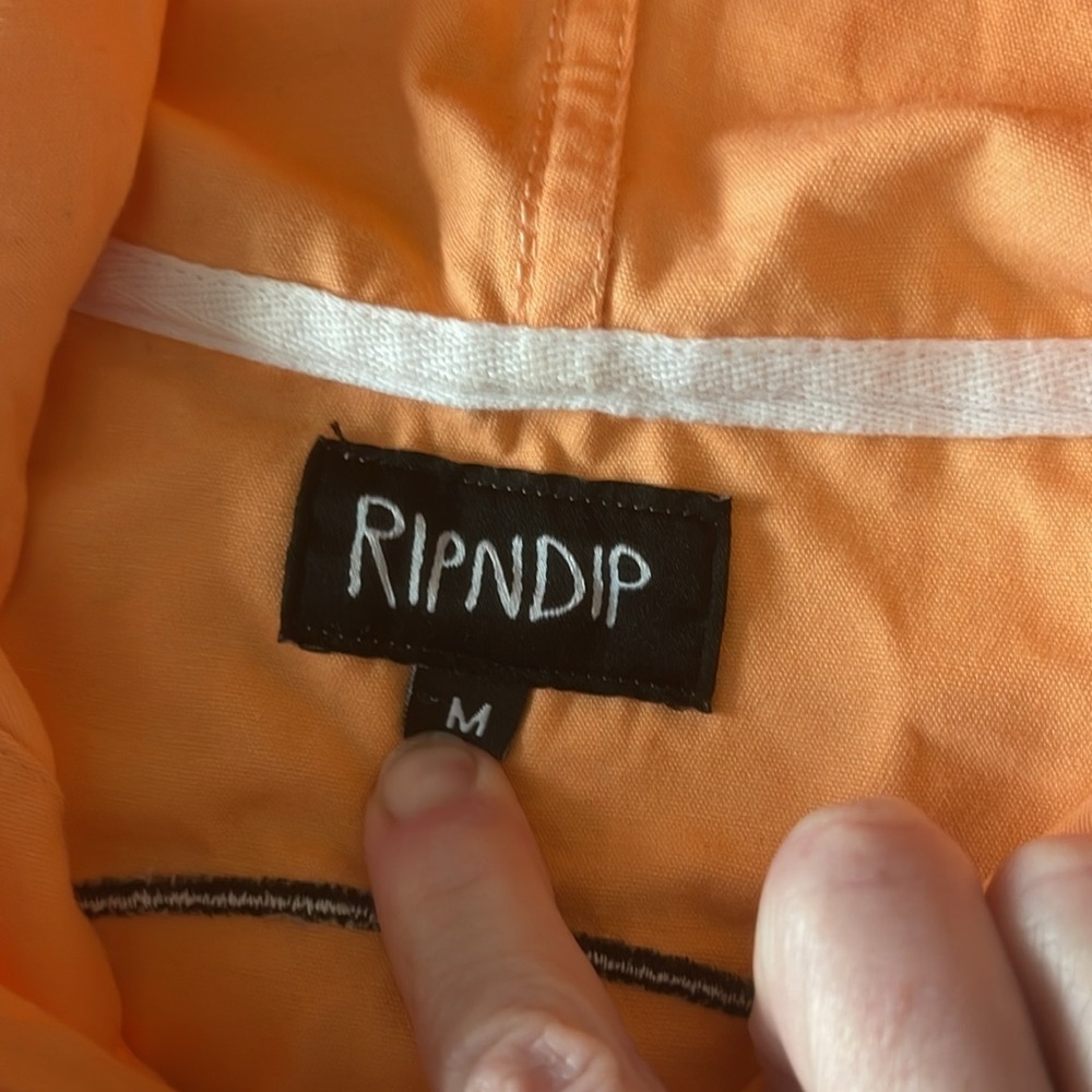 RIPNDIP Everything Will Be OK Unisex Cotton Fisherman Jacket Size Medium - Picture 10 of 16
